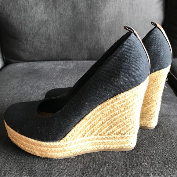 canvas wedge shoes